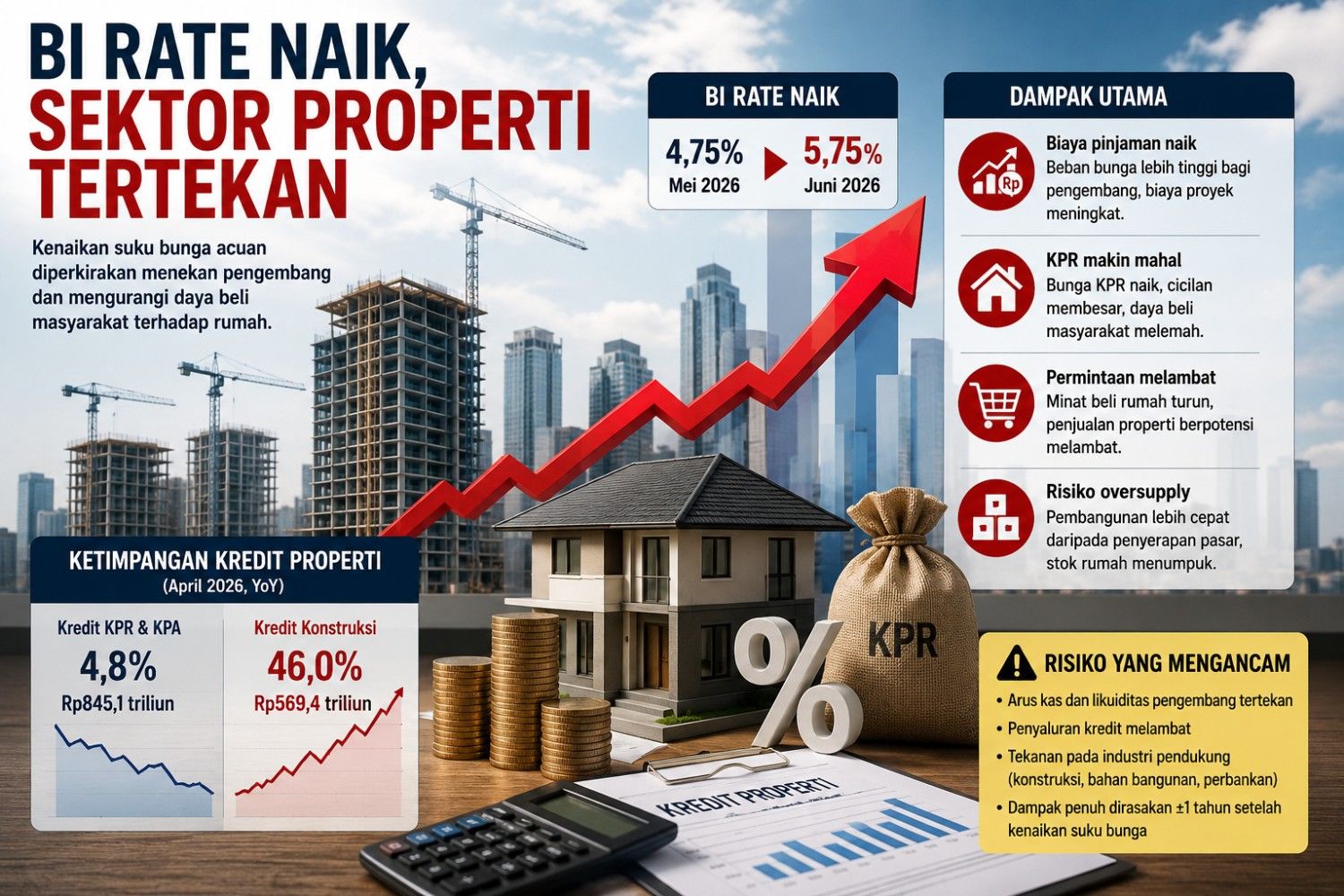 BI rate sektor properti